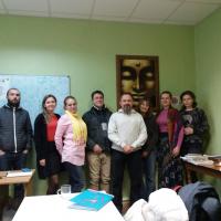 Андрей Васильевич Ищенко с учениками